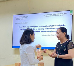 Thêm sản phẩm hỗ trợ điều trị ung thư được nghiệm thu