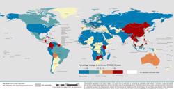 WHO: COVID-19 châu Á hạ nhiệt; Việt Nam, Indonesia... "xanh hóa"