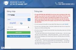 Từ 10/7, thí sinh sử dụng tài khoản được cấp để đăng ký xét tuyển đại học