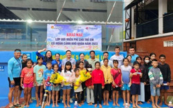 VIETRAVEL CHI NHÁNH ĐẮK LẮK PHỐI HỢP VỚI ĐOÀN PHƯỜNG EATAM TỔ CHỨC LỚP HỌC BƠI MIỄN PHÍ CHO TRẺ EM CÓ HOÀN CẢNH KHÓ KHĂN NĂM 2023