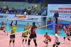 Vòng chung kết Giải bóng chuyền hạng A quốc gia: Đắk Lắk thắp lại cơ hội