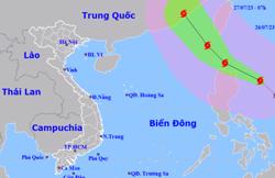 Bão Doksuri có ảnh hưởng tới đất liền nước ta?