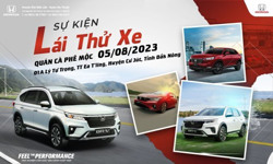 CHƯƠNG TRÌNH LÁI THỬ XE CÙNG HONDA ÔTÔ ĐẮK LẮK