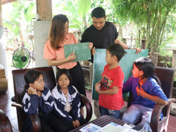 Lớp học miễn phí truyền cảm hứng cho trẻ em nghèo