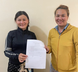 Người dân trả lại 15 triệu đồng cho người chuyển nhầm vào tài khoản