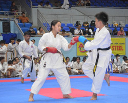 Hơn 1.000 võ sĩ tranh tài tại Giải Vô địch các câu lạc bộ karate quốc gia
