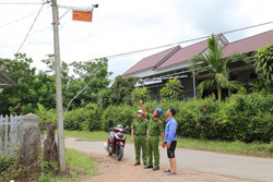“Mắt thần” an ninh ở xã biên giới
