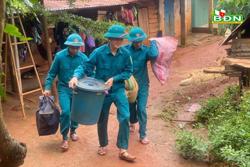 Tuy Đức di dời thêm 28 hộ dân ra khỏi vùng đất nứt gãy