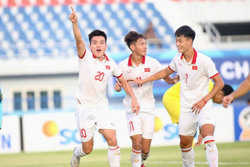 U23 Việt Nam thể hiện bản lĩnh nhà vô địch