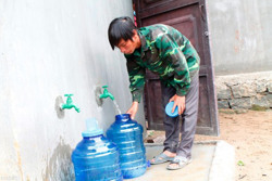 Ưu tiên sử dụng nguồn nước cấp thay thế dần nguồn nước dưới đất