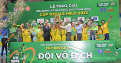 Giải bóng đá nhi đồng toàn quốc 2023: Chân dung nhà vô địch