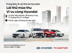 LÁI THỬ MÙA THU - VI VU CÙNG HYUNDAI