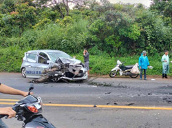 Xe con tông xe dạy lái, 1 thầy giáo tử vong