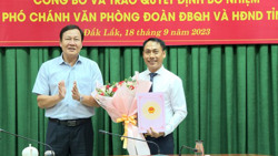 Ông Nguyễn Ngọc Hoàng được bổ nhiệm Phó Chánh Văn phòng Đoàn Đại biểu Quốc hội và HĐND tỉnh
