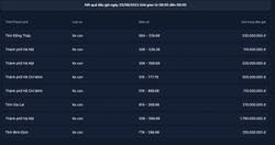 Kết thúc buổi đấu giá sáng 25/9, 24 biển số đẹp đã có chủ