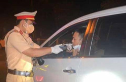 Hơn 9.000 trường hợp vi phạm nồng độ cồn bị xử lý trong 4 ngày thực hiện cao điểm