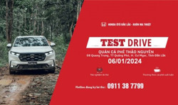 LÁI THỬ XE CÙNG HONDA ÔTÔ ĐĂK LĂK – BUÔN MA THUỘT