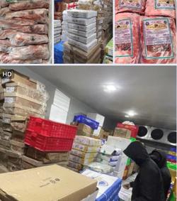 Phát hiện hơn 2 tấn chân gà, thịt đông lạnh có ghi chữ nước ngoài
