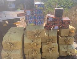 Phát hiện vụ tàng trữ, vận chuyển hơn 570 kg pháo nổ