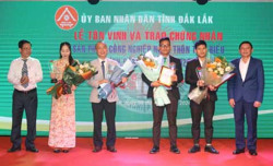Tôn vinh 32 sản phẩm công nghiệp nông thôn tiêu biểu cấp tỉnh