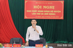 Huyện Cư Kuin: Tổng giá trị sản xuất thực hiện đạt trên 5.000 tỷ đồng