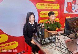 Huyện Krông Pắc: Đã thực hiện 39.137 hồ sơ cấp thẻ căn cước