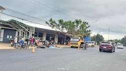 Xe gắn máy va chạm với ô tô con: Một học sinh tử vong tại chỗ