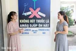 Ngành y tế Đắk Lắk xây dựng môi trường làm việc không khói thuốc