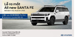 SẮP SỬA RA MẮT ALL NEW SANTA FE - MẪU SUV ĐỘT PHÁ TẠI HYUNDAI ĐẮK LẮK