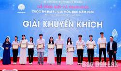 Đắk Lắk đoạt 1 giải Khuyến khích tại Cuộc thi "Đại sứ văn hóa đọc" toàn quốc