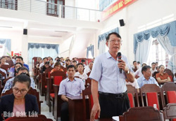 Cử tri huyện M’Drắk kiến nghị sớm nâng cấp, mở rộng Quốc lộ 26