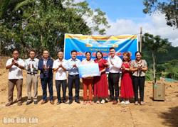 Khởi công xây dựng nhà tình nghĩa cho hộ nghèo tại huyện M’Drắk