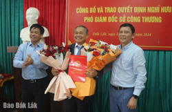 Ông Trương Công Hồng, Phó Giám đốc Sở Công Thương nghỉ hưu theo chế độ từ ngày 1/11/2024