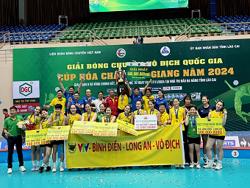 VTV Bình Long An vô địch quốc gia 2024