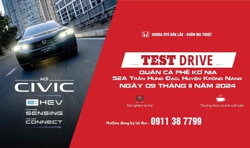 CHƯƠNG TRÌNH LÁI THỬ XE CÙNG HONDA ÔTÔ ĐẮK LẮK