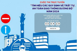 Khởi động cuộc thi trực tuyến tìm hiểu trật tự an toàn giao thông 2024