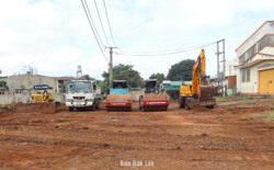 TP. Buôn Ma Thuột: Động thổ xây dựng Dự án đường Tôn Đức Thắng
