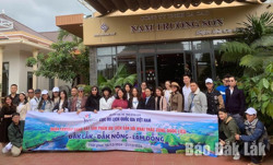 Cục Du lịch quốc gia tổ chức nhiều đoàn famtrip khảo sát, hỗ trợ phát triển du lịch tại Tây Nguyên