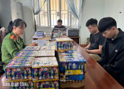 Công an huyện Krông Pắc: Liên tục phát hiện vi phạm liên quan đến pháo nổ