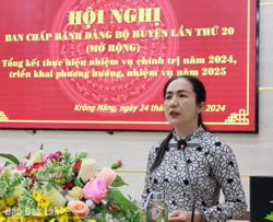 Huyện Krông Năng: Tổng vốn đầu tư toàn xã hội năm 2024 đạt 2.950 tỷ đồng