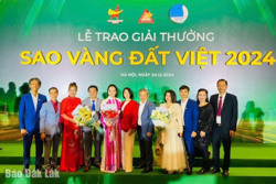 Đắk Lắk có 3 doanh nghiệp được nhận Giải thưởng Sao Vàng đất Việt 2024
