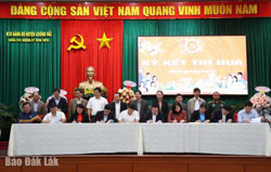 Huyện Krông Pắc: Phát động thi đua năm 2025