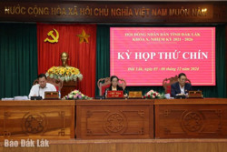 Kỳ họp thứ Chín, HĐND tỉnh khóa X: Xem xét, đánh giá nhiều nội dung quan trọng