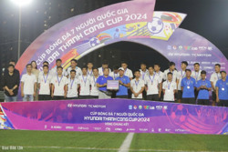 Cúp bóng đá 7 người quốc gia 2024: Xổ số kiến thiết Đắk Lắk đoạt huy chương đồng