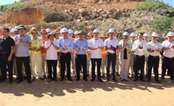 Lãnh đạo tỉnh thăm, chúc Tết các nhà thầu thi công Dự án cao tốc Khánh Hòa – Buôn Ma Thuột