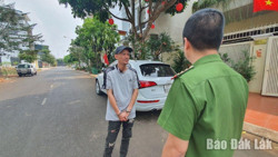 Bắt giữ đối tượng chuyên trộm cắp tài sản trên xe ô tô