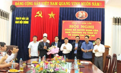 Đồng chí Lê Đình Phát được bổ nhiệm Phó trưởng Ban Nội chính Tỉnh ủy