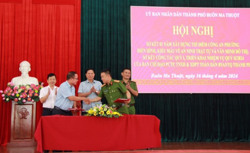 Tiếp tục nhân rộng mô hình "Công an phường điển hình, kiểu mẫu về an ninh, trật tự và văn minh đô thị".