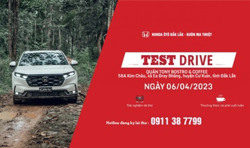 CHƯƠNG TRÌNH LÁI THỬ XE CÙNG HONDA ÔTÔ ĐẮK LẮK