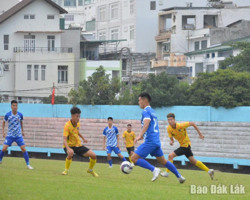 Giải hạng Nhì quốc gia 2024: Câu lạc bộ Bóng đá Đắk Lắk nhận thất bại thứ 3